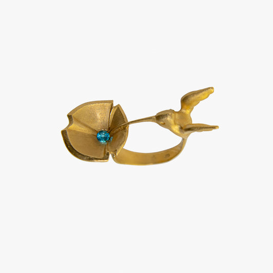 onala-ring-kolibri-silber-gold-blauer-topas